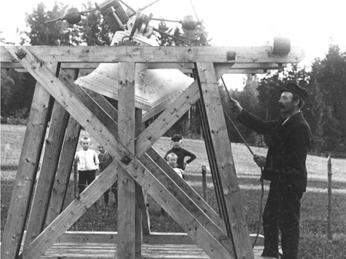 Klokkeringing På Nauen Ca 1910