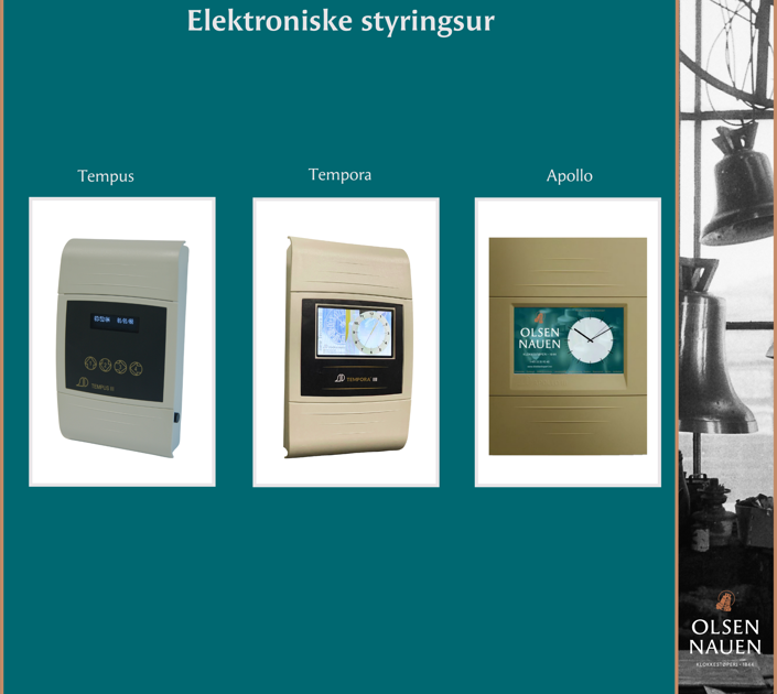 Elektroniske Styringsur V3