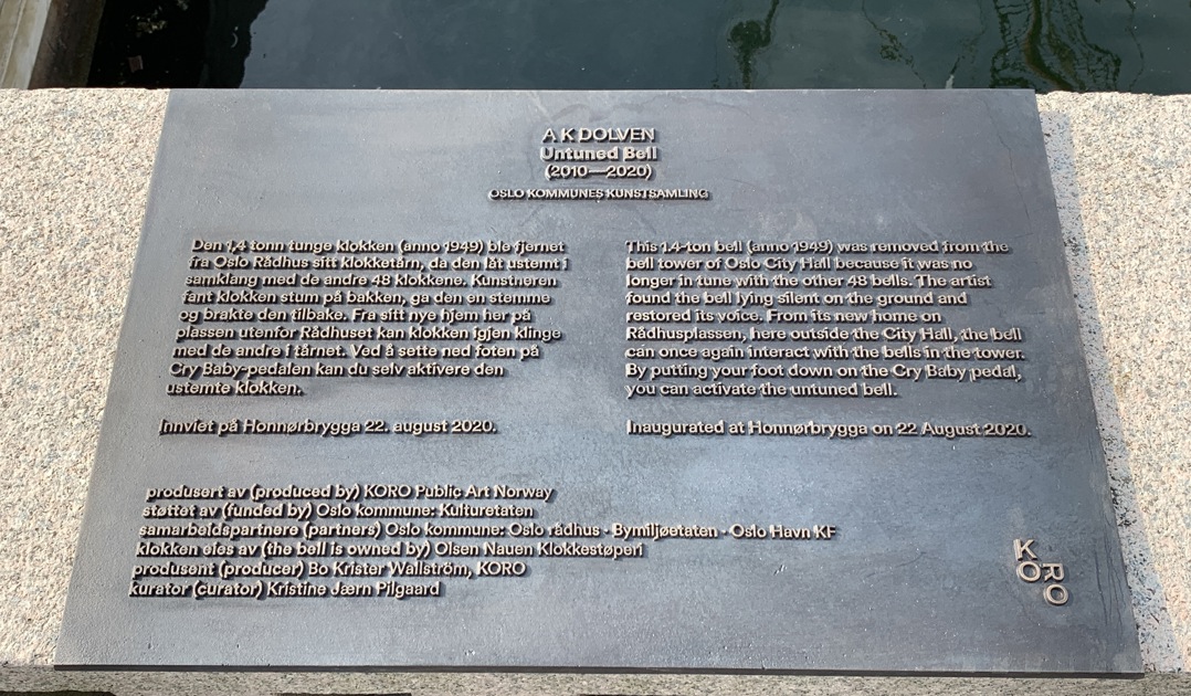 Olsen Nauen Klokkestøperi, klokkespill, kirkeklokker, skipsklokker, 1844, gårdsklokker, norsk industri, småklokker, untuned bell, kunstverk, a k dolven, honnørbrygga, oslo havn, koro