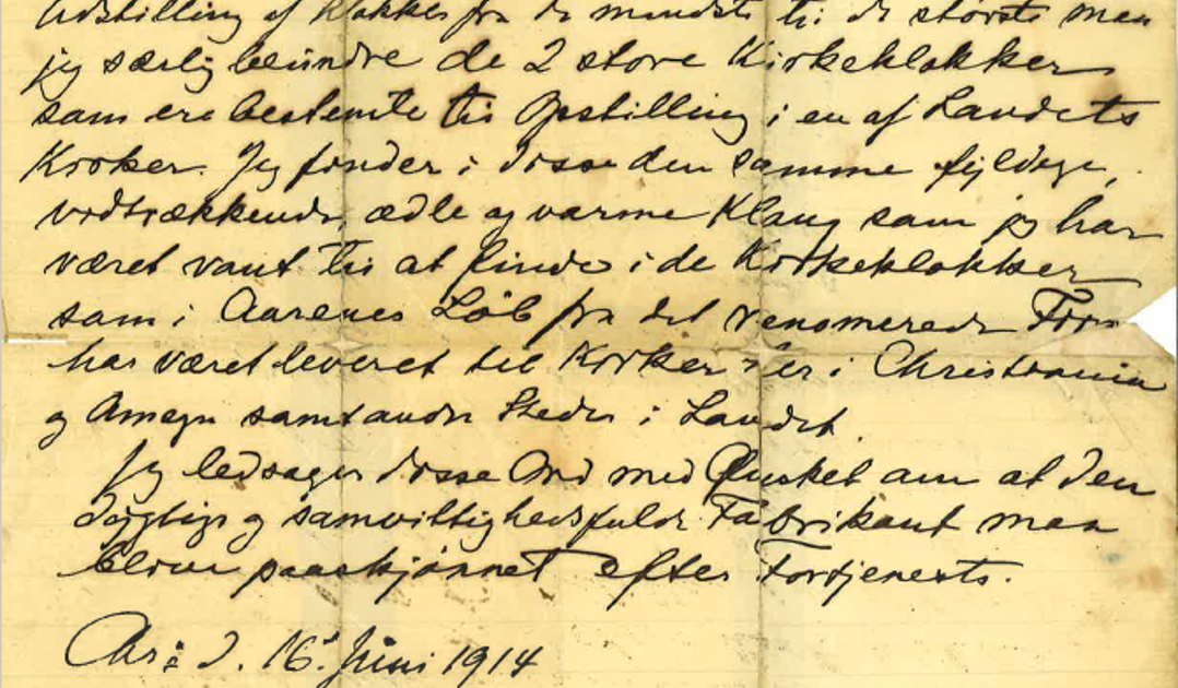 Til utstilling 1914