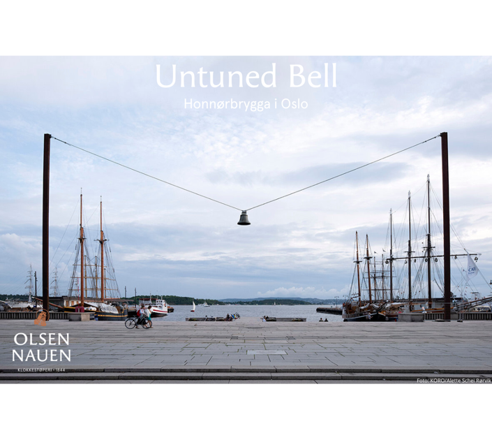 Olsen Nauen Klokkestøperi, klokkespill, kirkeklokker, skipsklokker, 1844, gårdsklokker, norsk industri, småklokker, untuned bell, kunstverk, a k dolven, honnørbrygga, oslo havn, koro