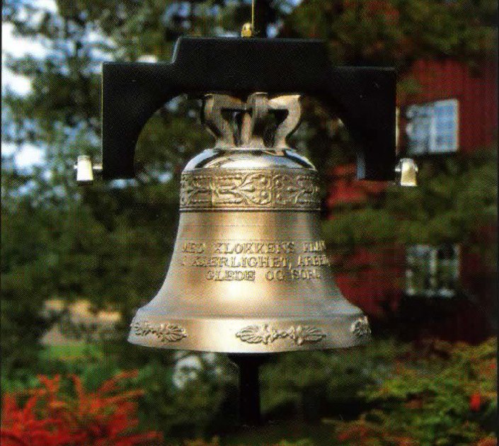 Olsen Nauen Klokkestøperi, klokkespill, kirkeklokker, skipsklokker, 1844, gårdsklokker, norsk industri, småklokker, bronse